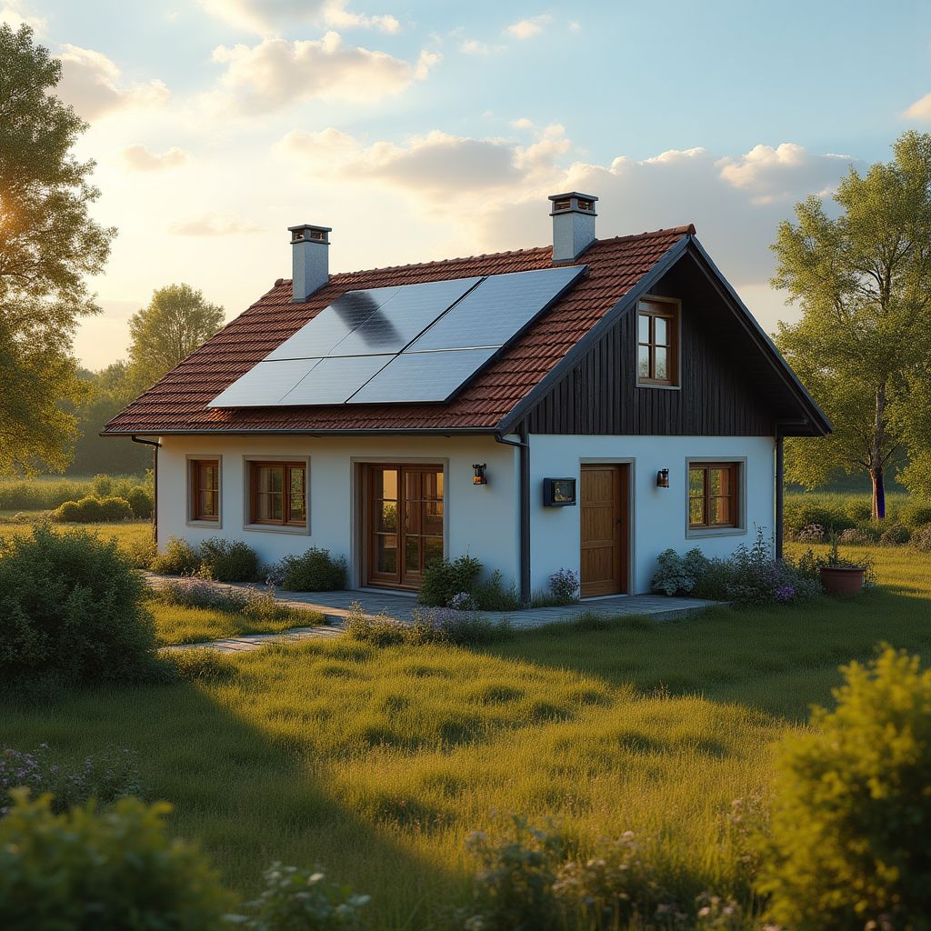 Hybridní energetická mikrosíť v obci Mikolajice